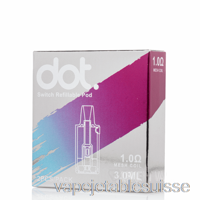 Vape Suisse Dotmod Commutateur Dosettes De Remplacement Dosettes 1.0ohm